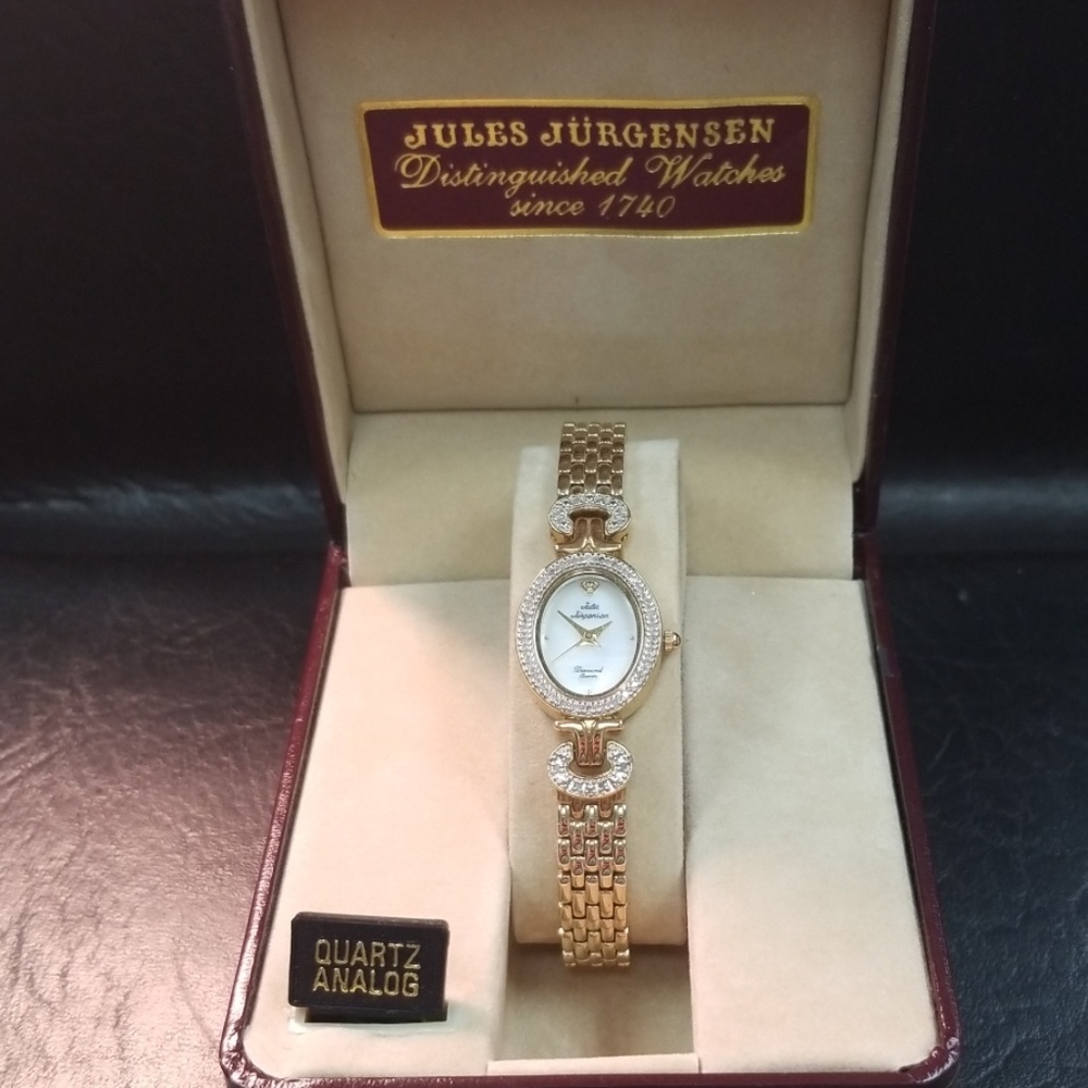 Jules Jurgensen diamond watch